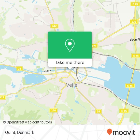 Quint, Søndertorv 2 7100 Vejle map