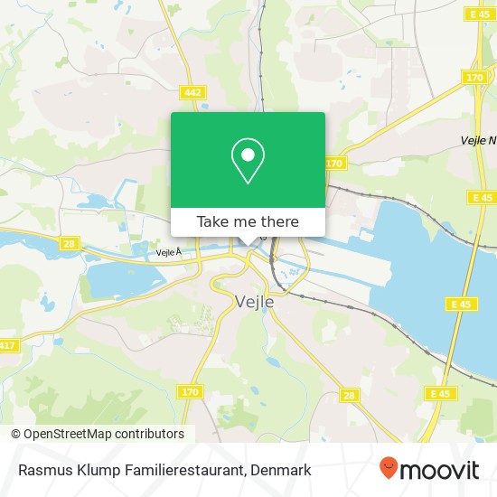 Rasmus Klump Familierestaurant, Søndertorv 2 7100 Vejle map