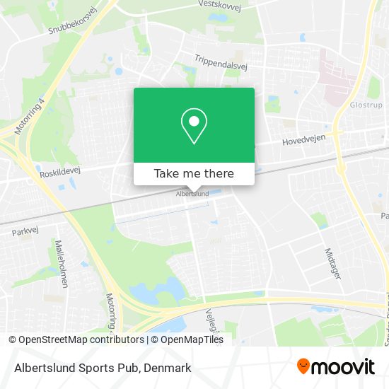 Albertslund Sports Pub map