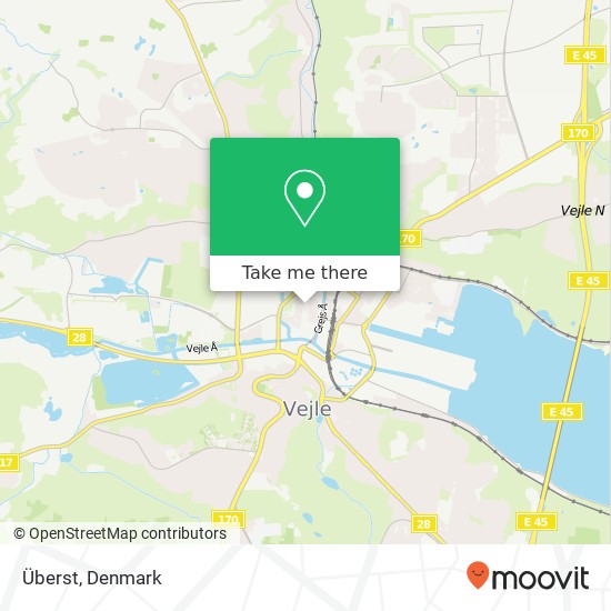 Überst, Torvegade 7 7100 Vejle map