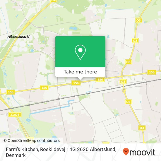 Farm's Kitchen, Roskildevej 14G 2620 Albertslund map