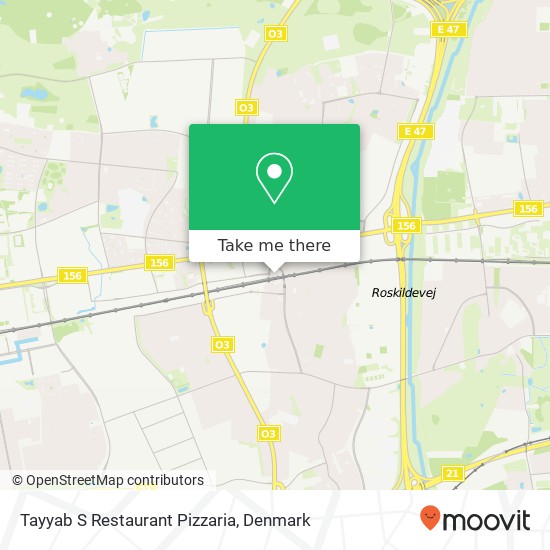 Tayyab S Restaurant Pizzaria, Banegårdsvej 102 2600 Glostrup map