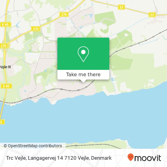 Trc Vejle, Langagervej 14 7120 Vejle map