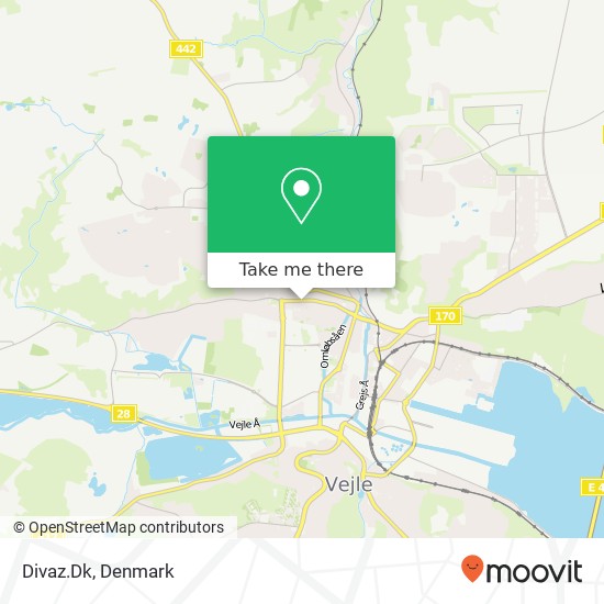 Divaz.Dk, Vardevej 7 7100 Vejle map