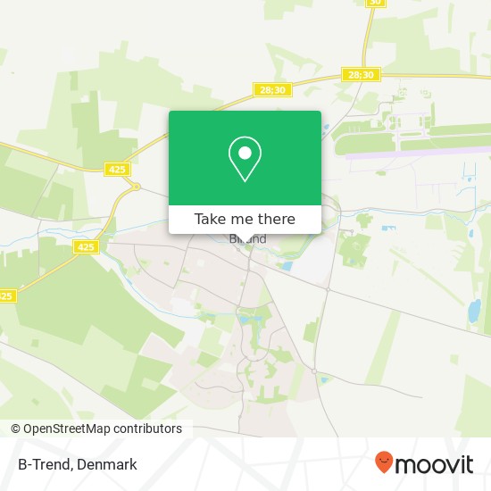 B-Trend, Butikstorvet 14 7190 Billund map