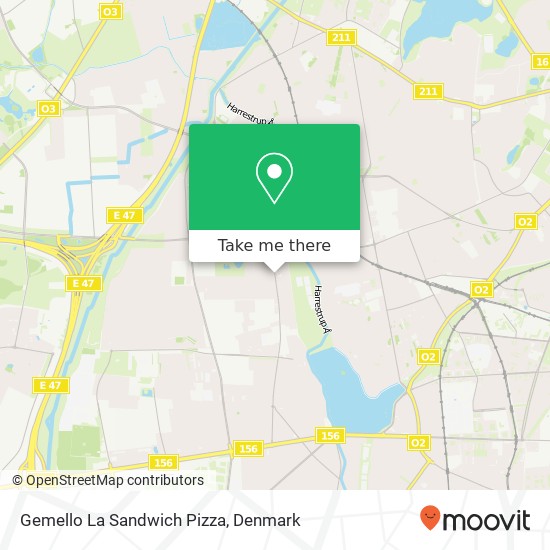 Gemello La Sandwich Pizza, Rødovrevej 213 2610 Rødovre map