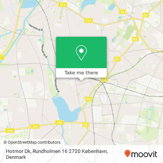 Hotmor Dk, Rundholmen 16 2720 København map