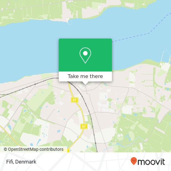 Fifi, Smedelundsgade 23 4300 Holbæk map