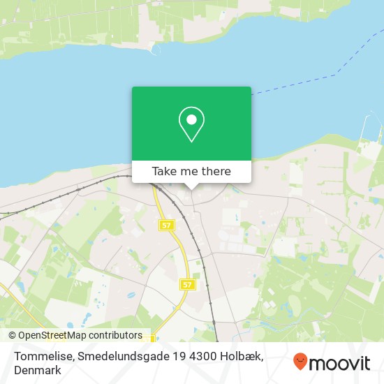 Tommelise, Smedelundsgade 19 4300 Holbæk map