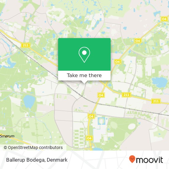 Ballerup Bodega map