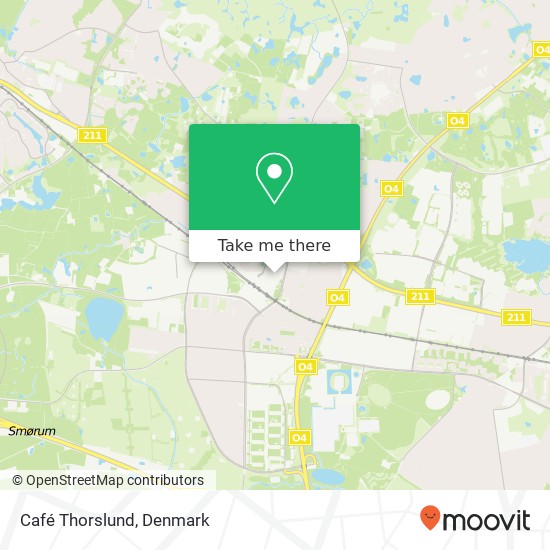 Café Thorslund, Centrumgaden 5C 2750 Ballerup map