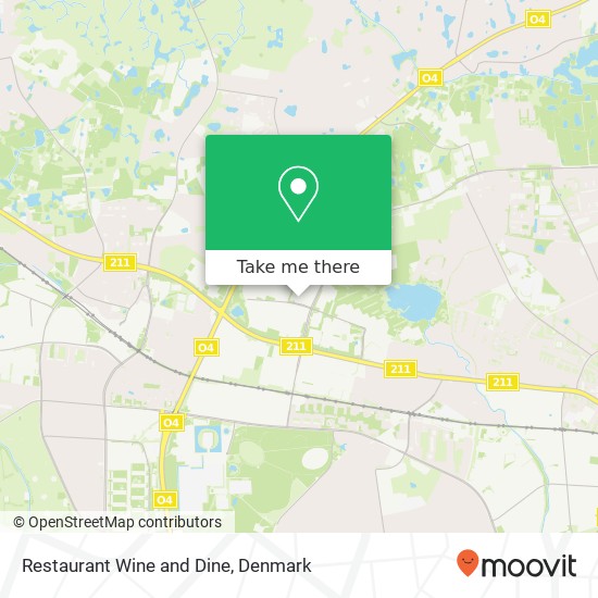 Restaurant Wine and Dine, Borupvang 2 2750 Ballerup map