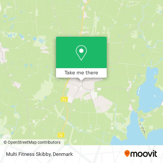 Multi Fitness Skibby map