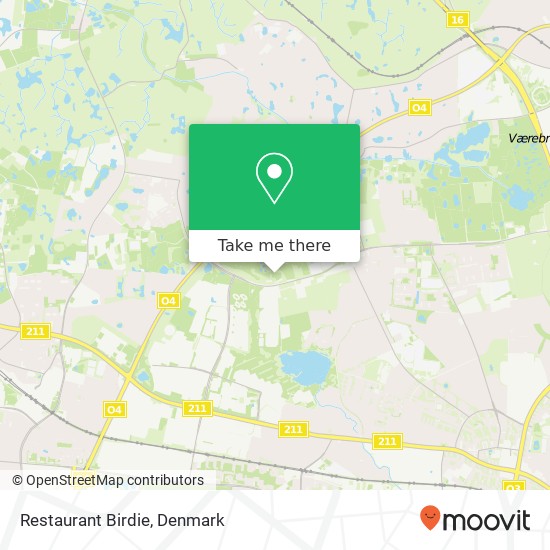 Restaurant Birdie, Syvendehusvej 111 2730 Herlev map