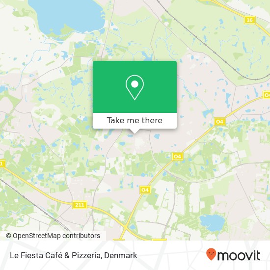 Le Fiesta Café & Pizzeria, Egebjerg Bygade 53 2750 Ballerup map
