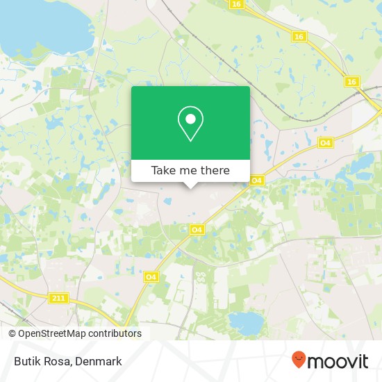 Butik Rosa, Pilehøjvej 45 2750 Ballerup map