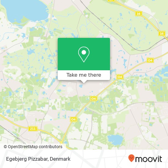 Egebjerg Pizzabar, Egebjergvej 72 2750 Ballerup map