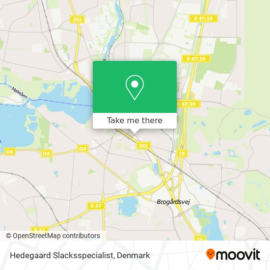 Hedegaard Slacksspecialist map