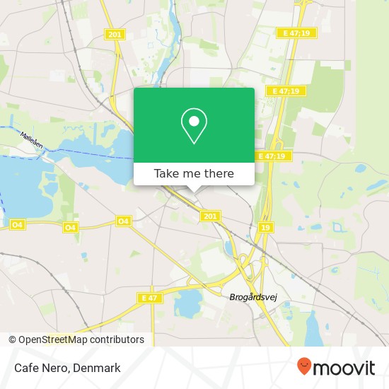 Cafe Nero, Lyngby Hovedgade 51 2800 Kongens Lyngby map