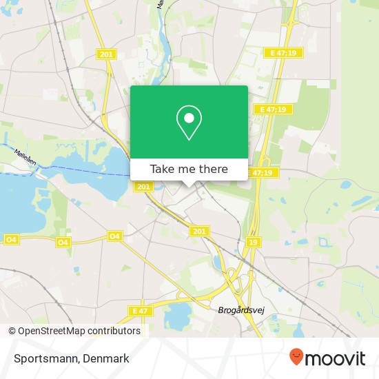 Sportsmann, Klampenborgvej 2800 Kongens Lyngby map