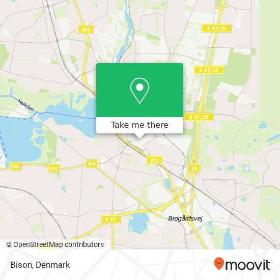 Bison, Lyngby Hovedgade 43 2800 Kongens Lyngby map