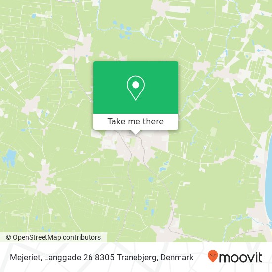 Mejeriet, Langgade 26 8305 Tranebjerg map