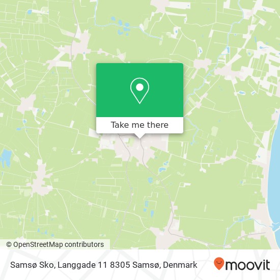 Samsø Sko, Langgade 11 8305 Samsø map