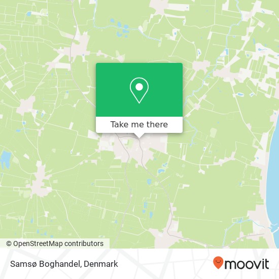 Samsø Boghandel map