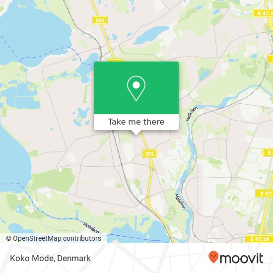 Koko Mode, Akacievej 38 2830 Lyngby Tårbæk map