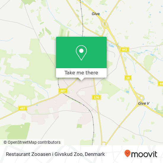 Restaurant Zooasen i Givskud Zoo, Parkvej 1 7323 Give map