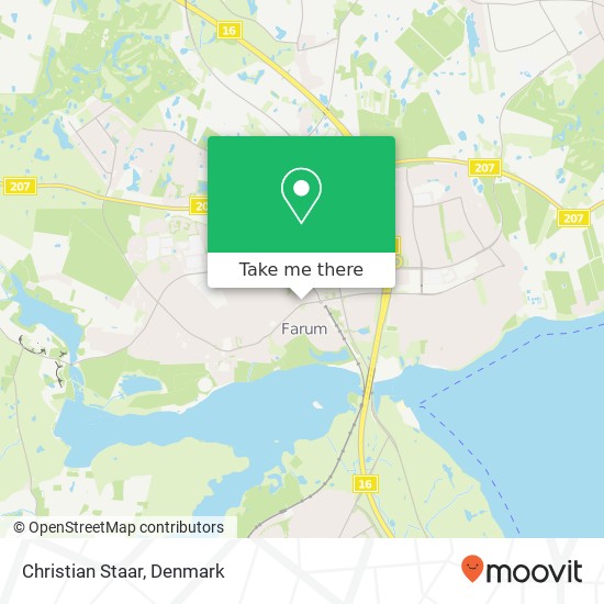 Christian Staar, Farum Hovedgade 28 3520 Farum map