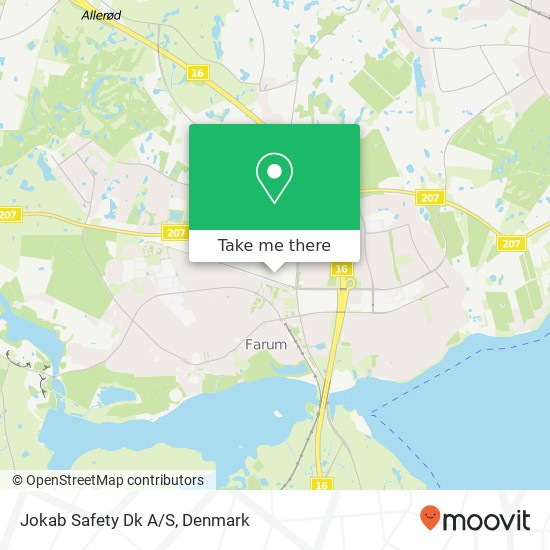 Jokab Safety Dk A/S map