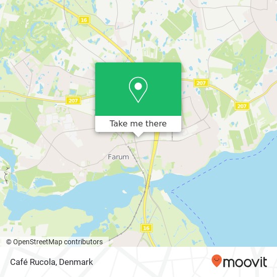 Café Rucola, Stavnsholtvej 3 3520 Farum map