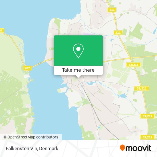 Falkensten Vin map