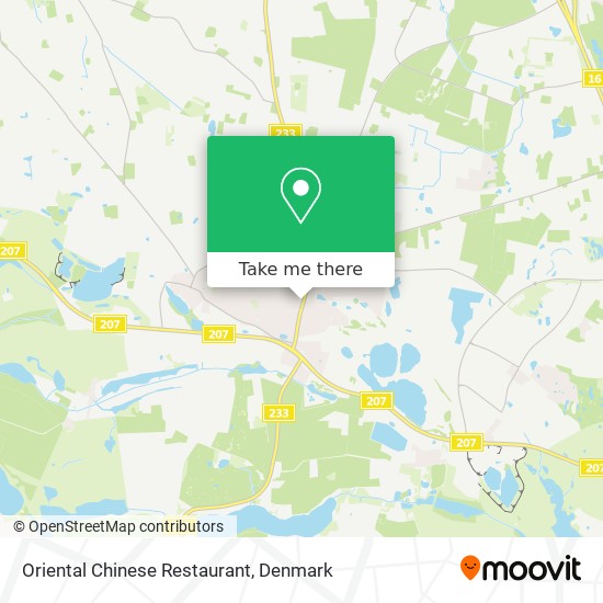 Oriental Chinese Restaurant map