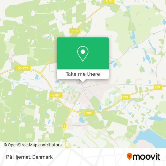 På Hjørnet map