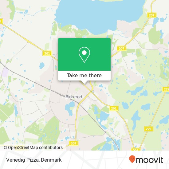 Venedig Pizza, Birkerød Kongevej 98 3460 Rudersdal map