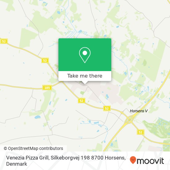 Venezia Pizza Grill, Silkeborgvej 198 8700 Horsens map