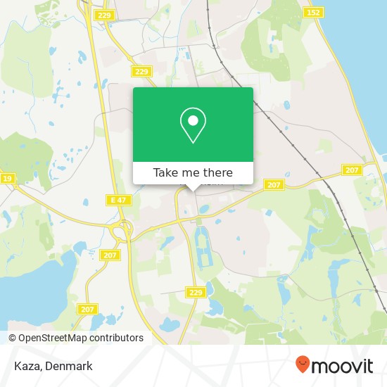 Kaza, Hørsholm Midtpunkt 54 2970 Hørsholm map