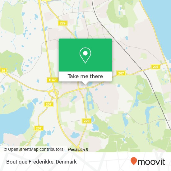 Boutique Frederikke, Hovedgaden 37 2970 Hørsholm map