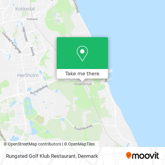Rungsted Golf Klub Restaurant map
