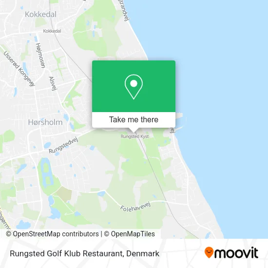 Rungsted Golf Klub Restaurant map