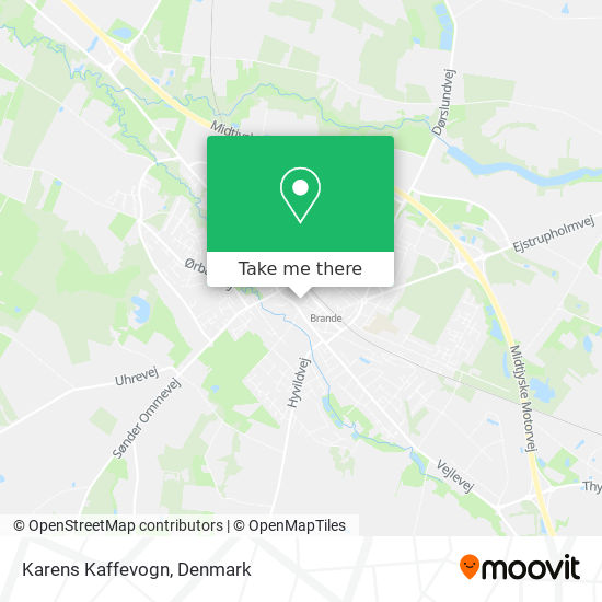 Karens Kaffevogn map