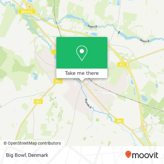 Big Bowl, Storegade 50 7330 Ikast-Brande map