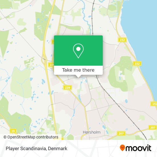 Player Scandinavia map