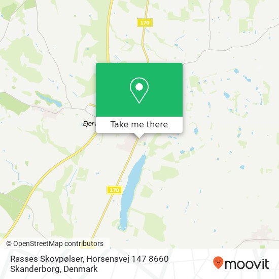 Rasses Skovpølser, Horsensvej 147 8660 Skanderborg map