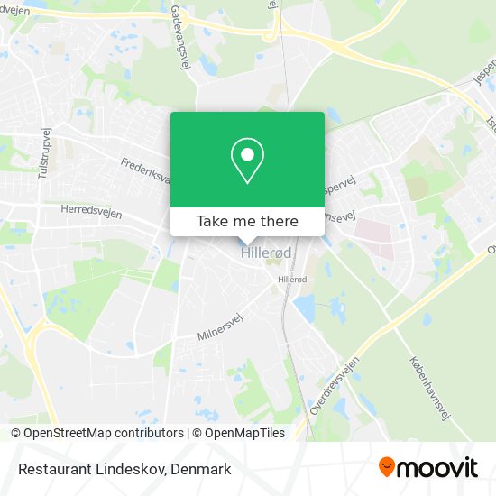 Restaurant Lindeskov map
