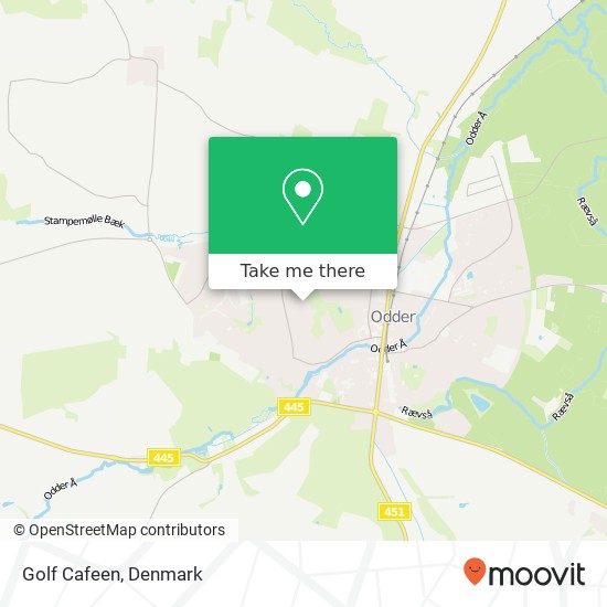 Golf Cafeen, Frederikshaldparken 20 8300 Odder map