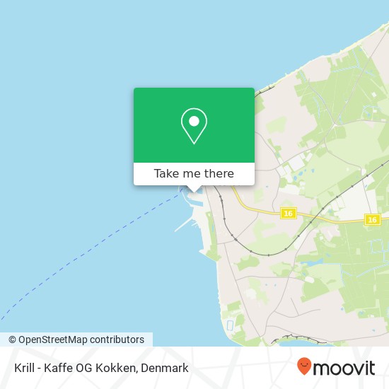 Krill - Kaffe OG Kokken, Nordre Beddingsvej 39 3390 Hundested map