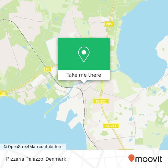 Pizzaria Palazzo, Torvet 27 3300 Halsnæs map